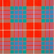 Fraser Red Ancient 10oz Tartan Fabric By The Metre
